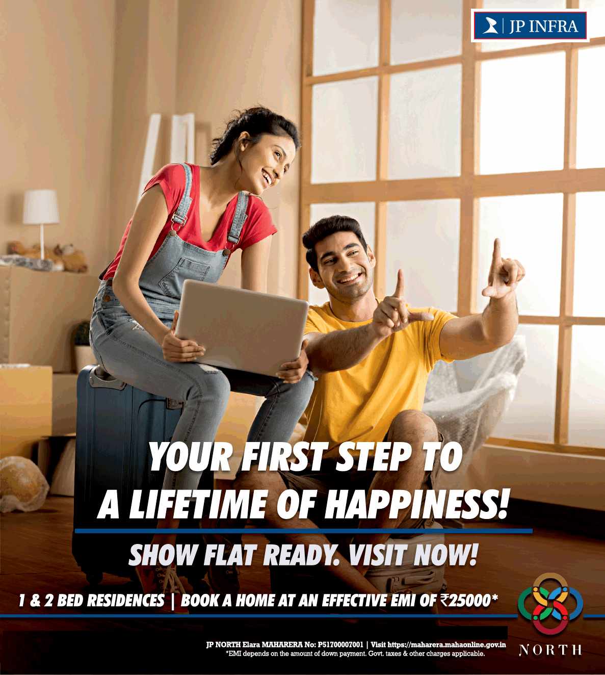 Show flat ready for visit at JP North in Mumbai Update